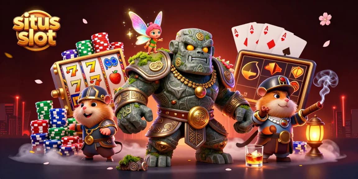 Menangkan jackpot di situs slot dengan mesin slot yang penuh keberuntungan dan suasana magis.