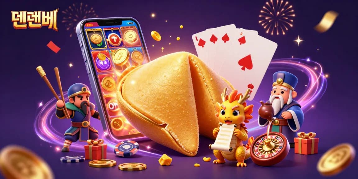 Experience winning strategies at 텐텐벳 with a dynamic 3D casino illustration showcasing fortune and gaming elements.