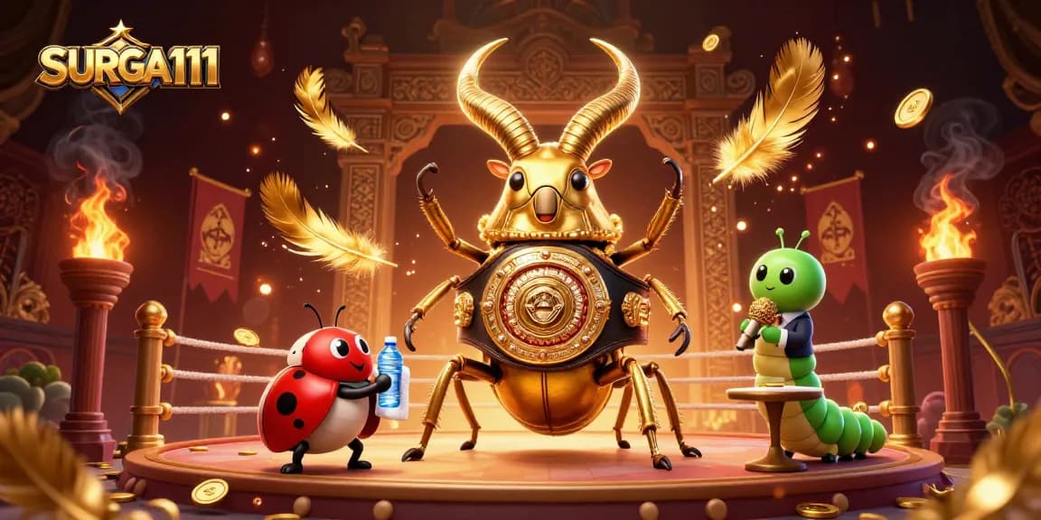 SURGA111 delivers exciting jackpot opportunities in a vibrant online casino scene featuring engaging characters and dynamic elements.