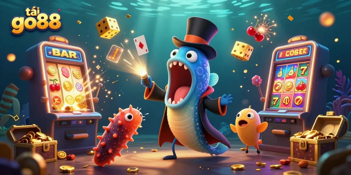 Engage with thrilling gameplay as you tải go88, featuring a vibrant underwater casino adventure.