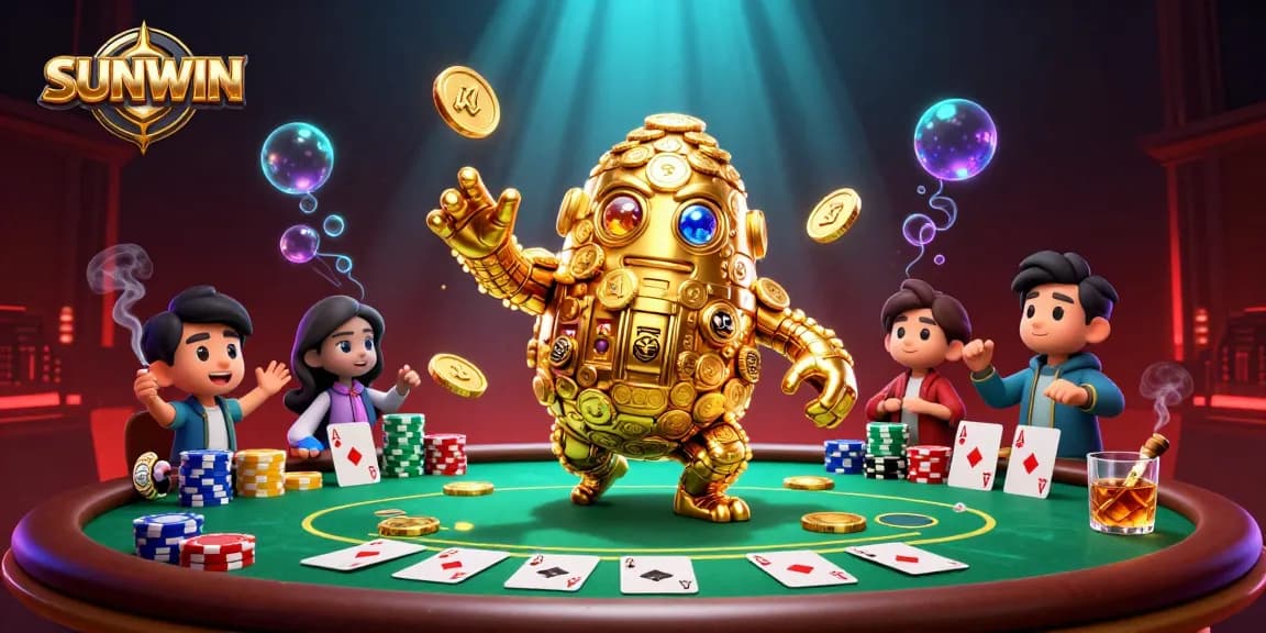 Experience the exhilarating games at SUNWIN, where vibrant casino elements blend with stunning visuals.