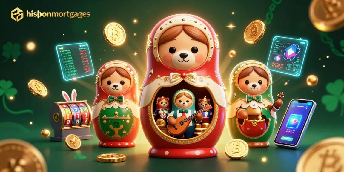 Bettors explore thrilling casino experiences at bishopmortgages with cartoon bears and crypto elements