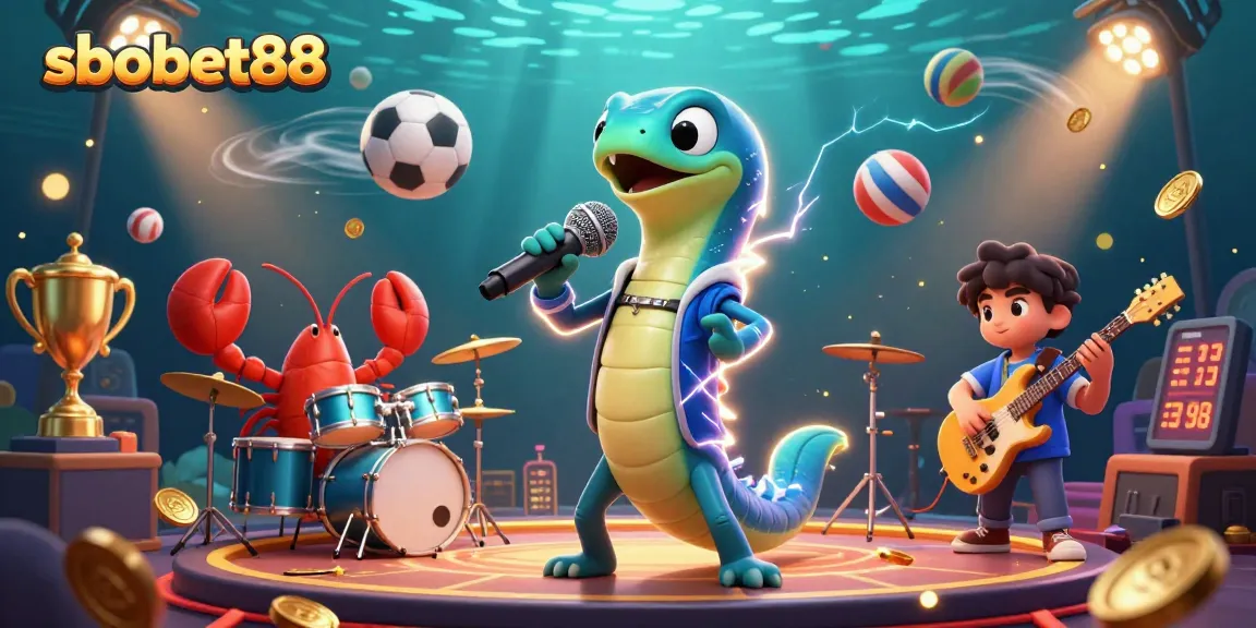 sbobet88 enhances sports betting excitement in a vibrant underwater casino scene.
