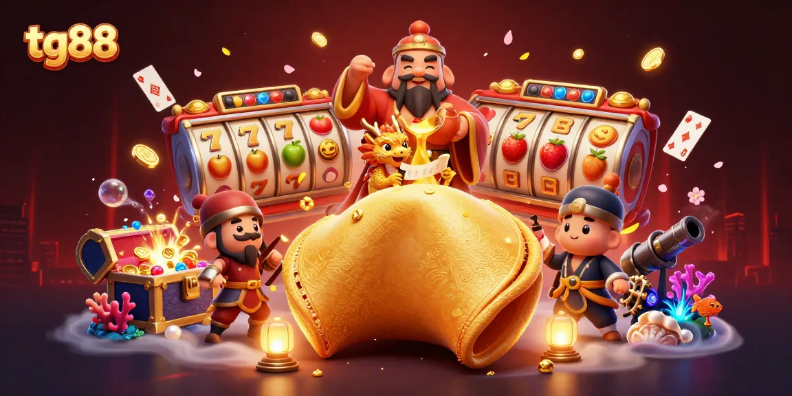 Experience winning strategies with tg88's vibrant slot gaming scene featuring mystical creatures.