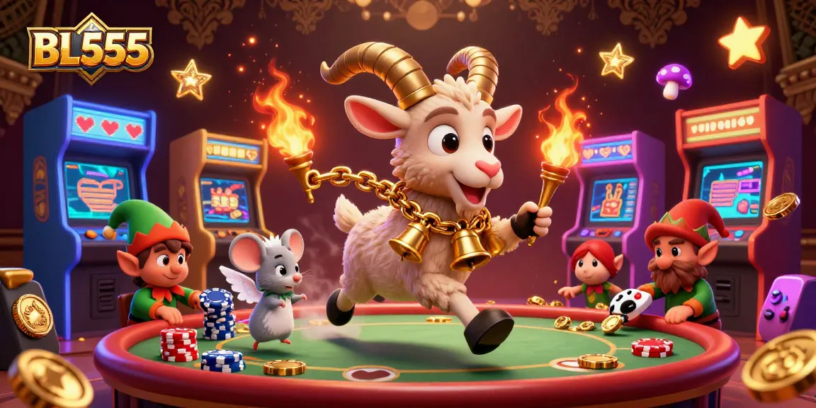 Engage with thrilling gaming experiences at BL555, with unique characters in an electrifying casino atmosphere.