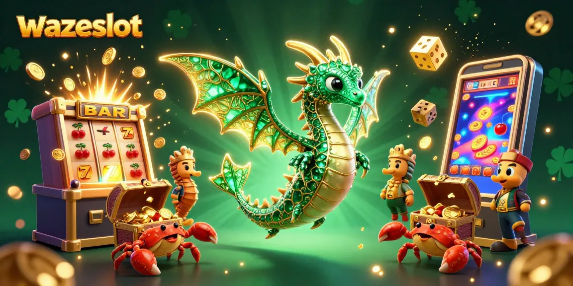 Experience thrilling gameplay at WAZESLOT with vibrant slot machines and vibrant casino elements.