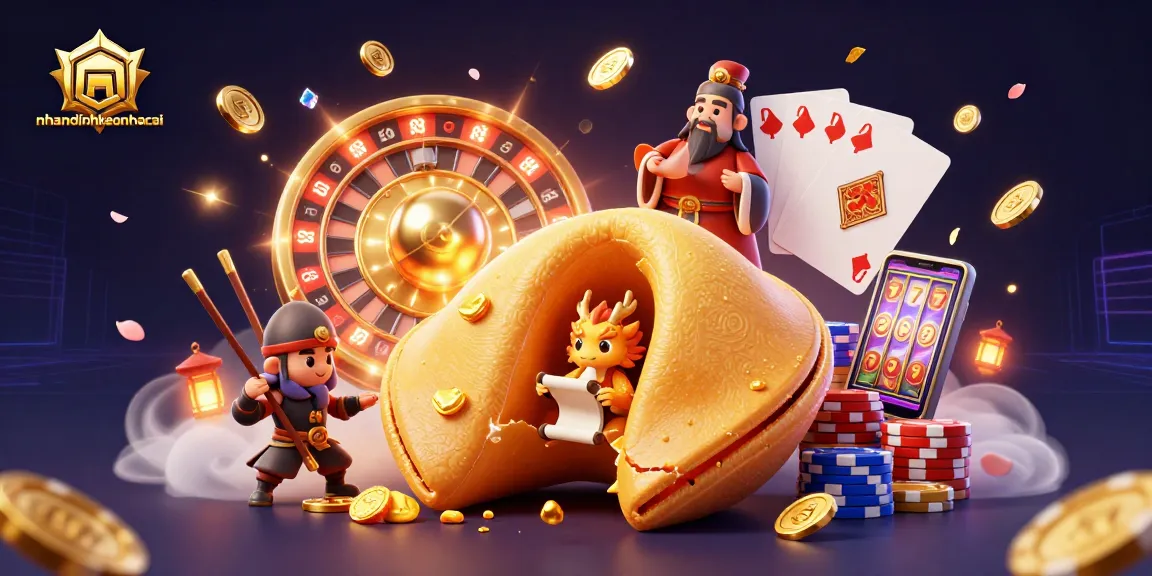 Engage with nhandinhkeonhacai's thrilling casino scene featuring colorful characters and dynamic gaming elements.