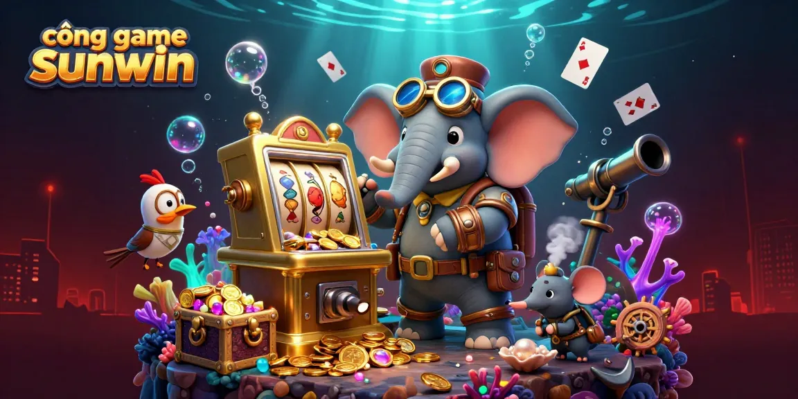 Engage with cổng game sunwin in a vibrant and dynamic steampunk casino adventure.