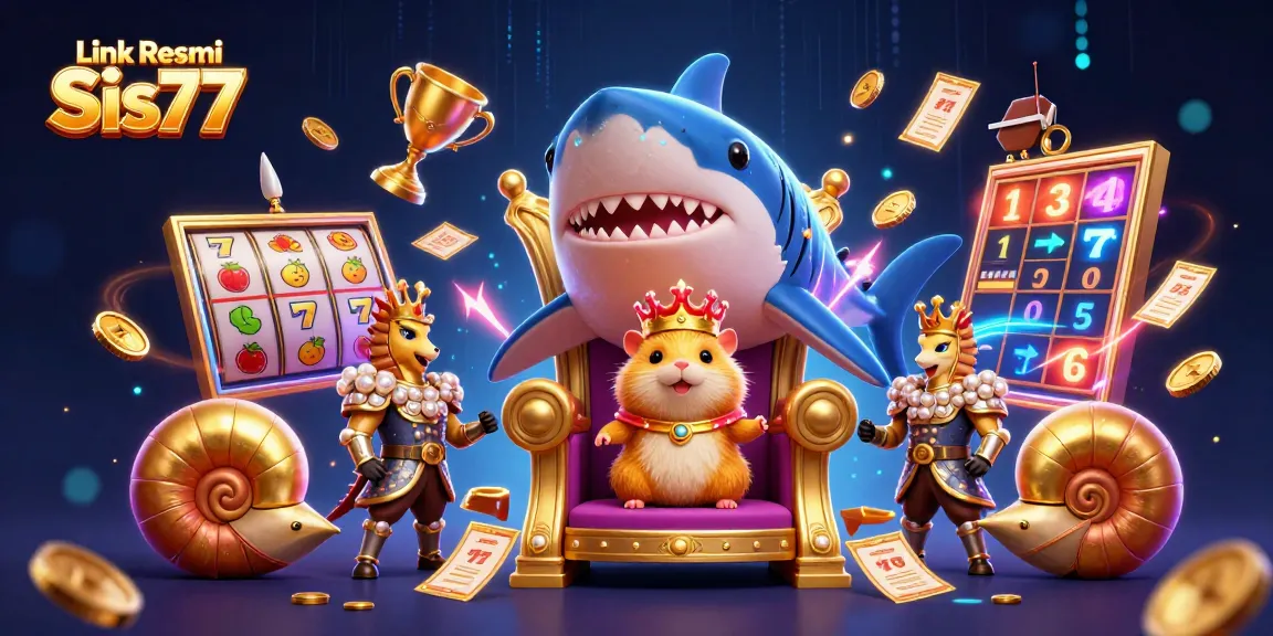 Menangkan permainan di Link Resmi Sis77 dengan raja hamster emas dan elemen slot yang menarik!