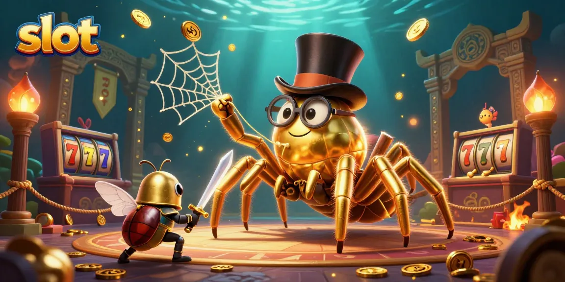 Slot gacor ditampilkan dengan karakter menarik dalam ilustrasi kasino 3D yang memukau.