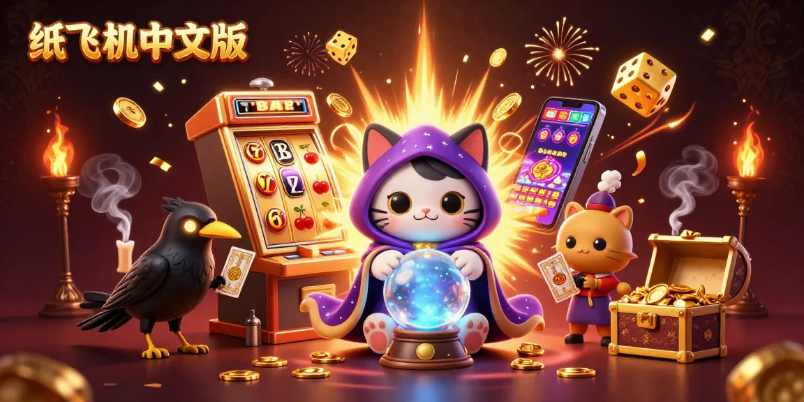 Experience the excitement of 纸飞机中文版 with this vibrant slot machine scene featuring mystical characters and jackpot elements.