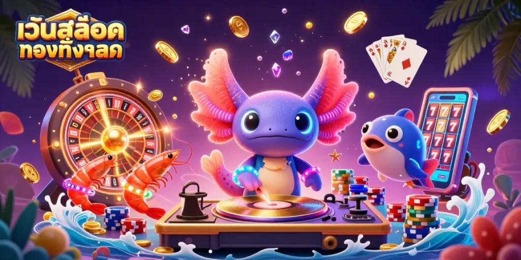 เล่นเกมสนุกที่เว็บสล็อตตรงทั้งหมด พร้อมสล็อตที่มีคุณภาพและหลากหลาย