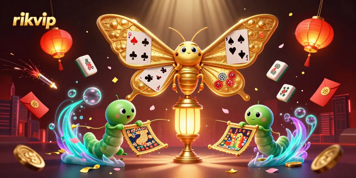 Experience exciting gameplay at rikvip with vibrant casino elements and golden rewards.