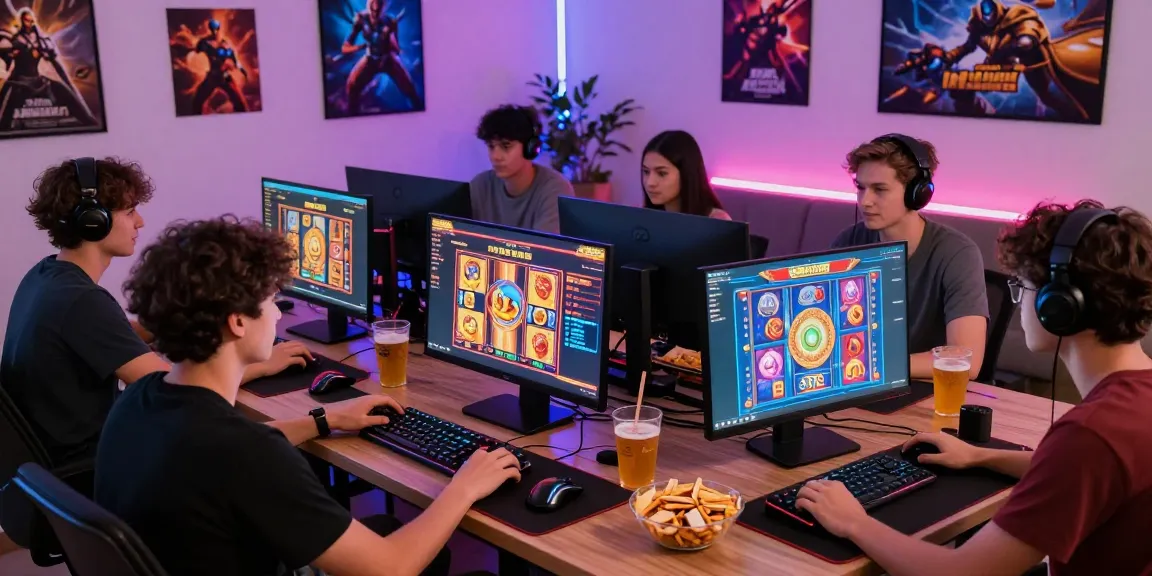 Pengalaman bermain di situs slot gacor dengan teman-teman di ruang santai yang berlampu lembut.