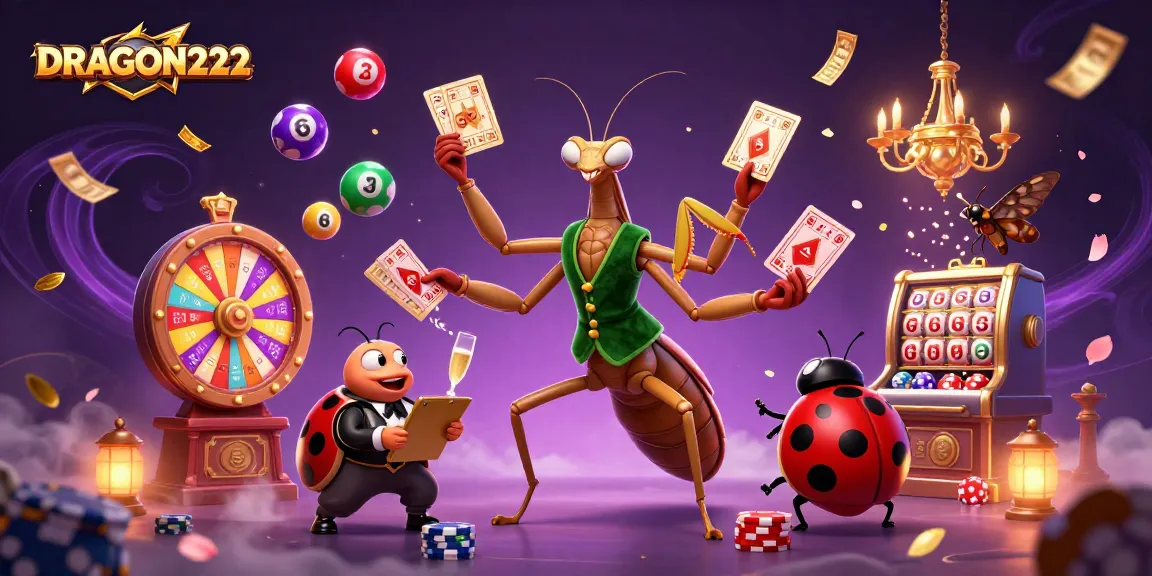 Experience the excitement of DRAGON222 with vibrant gaming elements and dynamic characters.