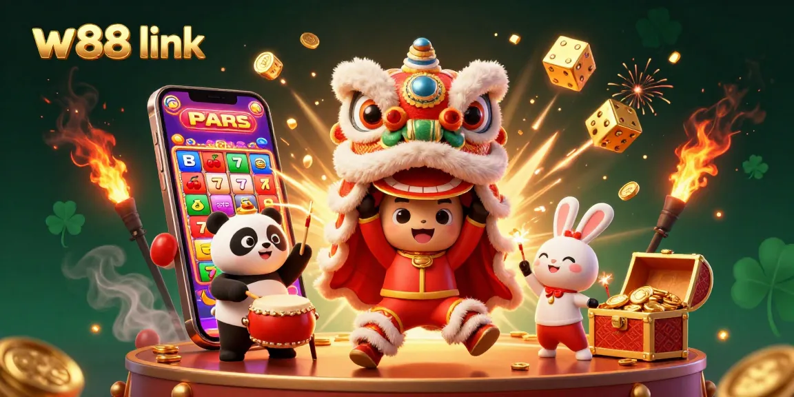 Engage with w88 link for exciting casino action featuring dynamic characters and vibrant game elements.