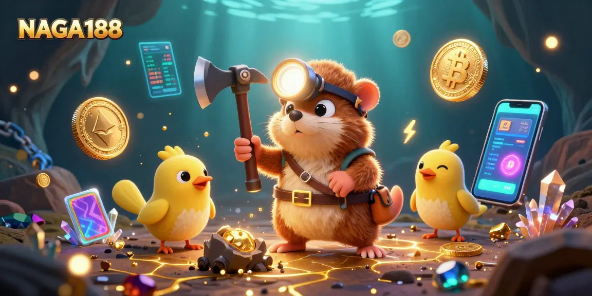 NAGA188 menawarkan permainan slot online yang menarik dan menampilkan mole penambang di dunia berkilau.
