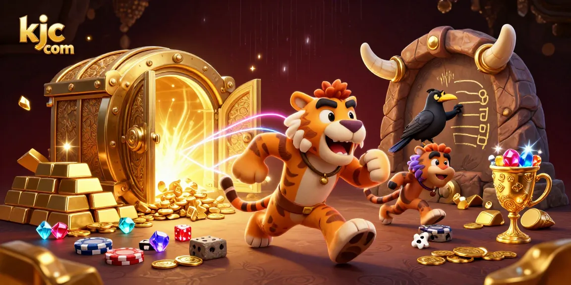 Engage with thrilling gameplay at kjc com's vibrant prehistoric casino featuring classic elements.