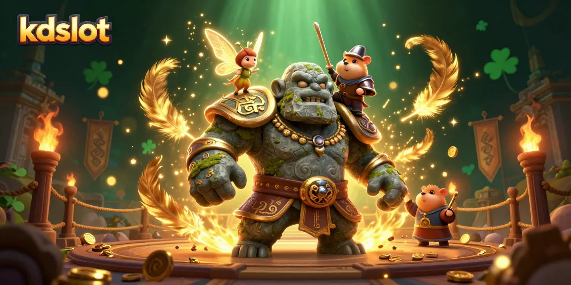 Join the excitement of kdslot with captivating fairy-tale characters and casino game elements.