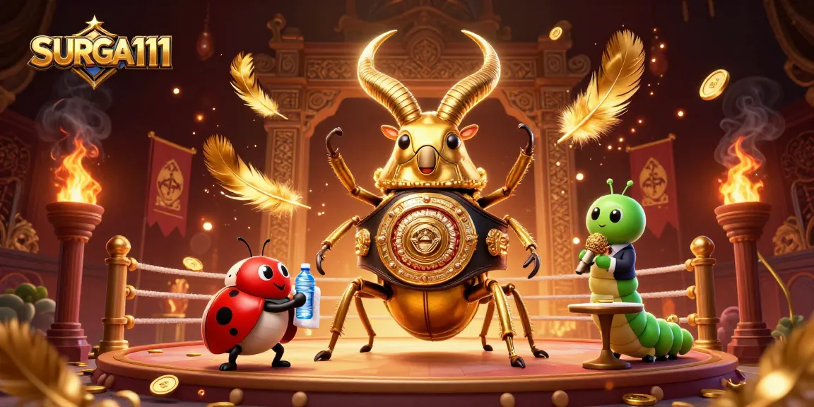 SURGA111 delivers exciting jackpot opportunities in a vibrant online casino scene featuring engaging characters and dynamic elements.