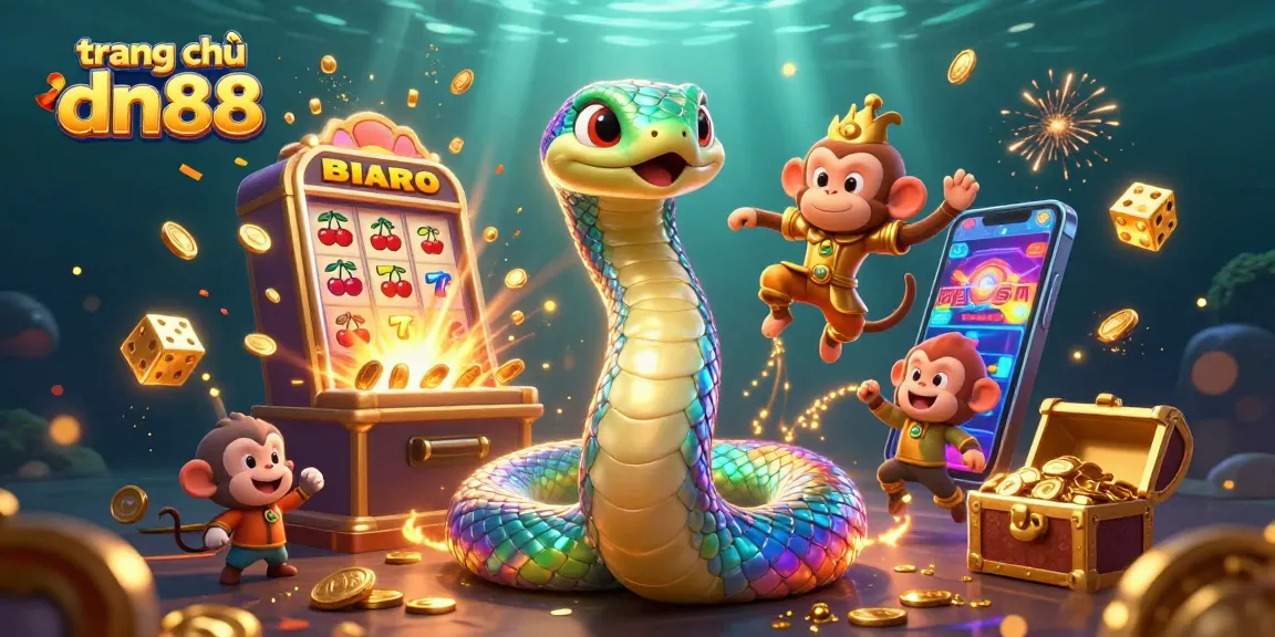 Play exciting casino games on trang chủ dn88 with vibrant visuals and action-packed scenes featuring characters and elements.