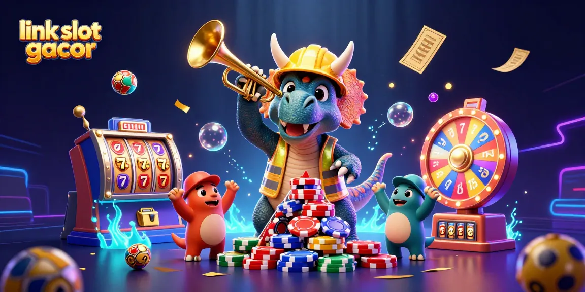 Link slot gacor menampilkan grafis slot yang mengesankan dengan karakter dinosaurus siap menang!