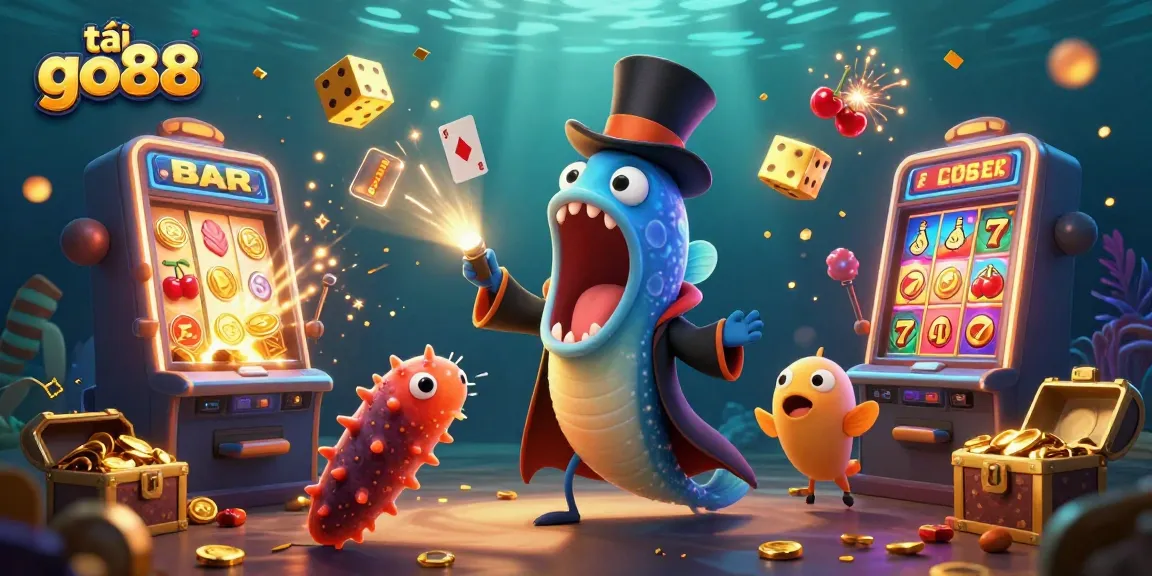 Engage with thrilling gameplay as you tải go88, featuring a vibrant underwater casino adventure.