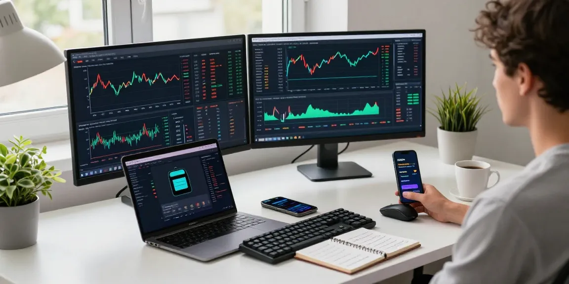 Play exchange scene showcasing innovative cryptocurrency trading with digital wallets, DeFi protocols, and blockchain analytics.