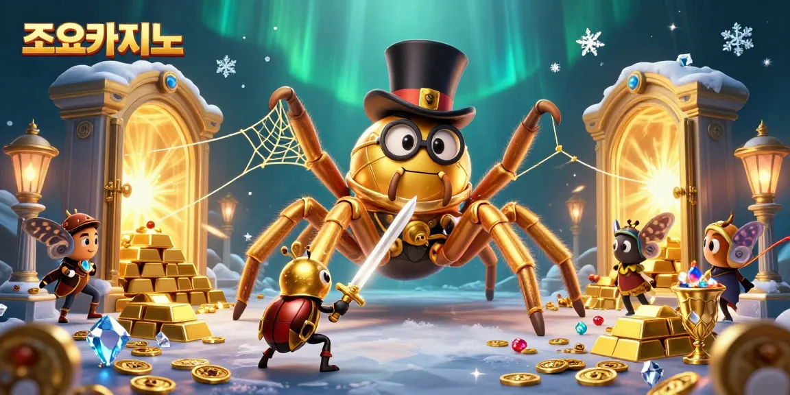 Experience thrilling gameplay at 조이카지노 with vivid visuals of a colorful casino adventure.