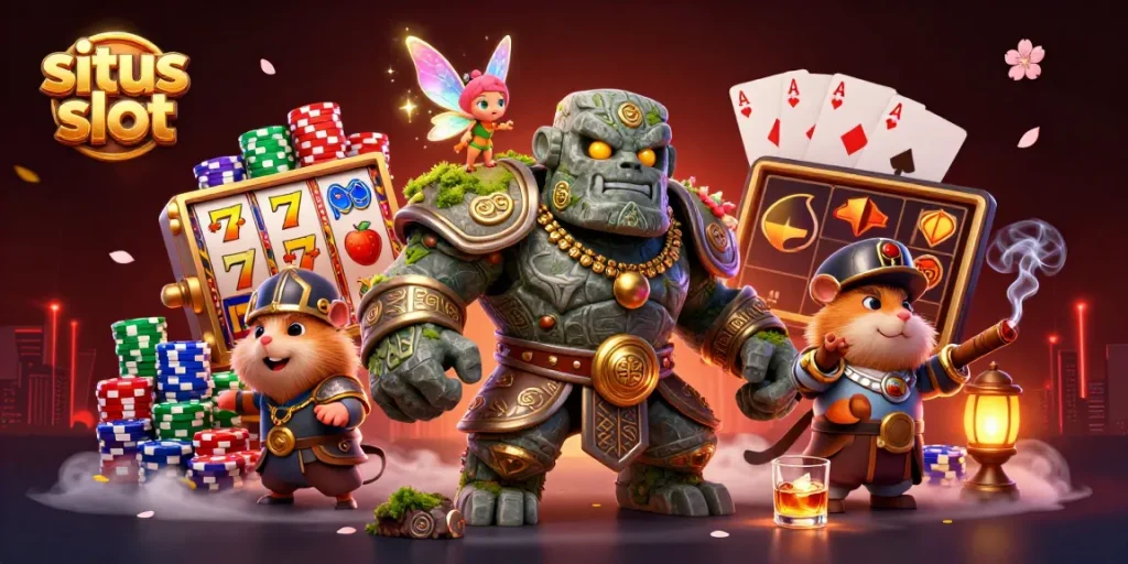 Menangkan jackpot di situs slot dengan mesin slot yang penuh keberuntungan dan suasana magis.