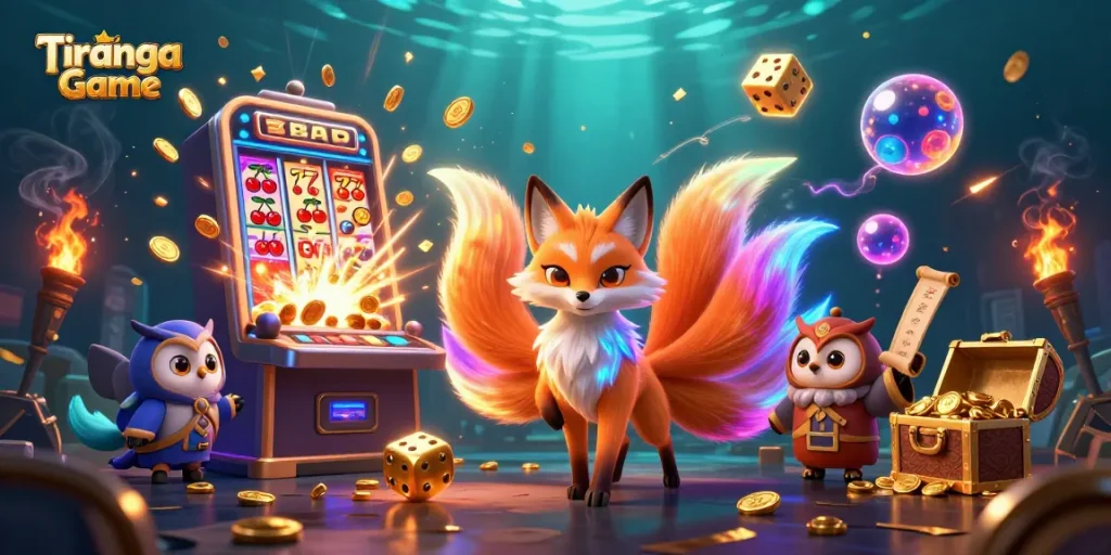 Tiranga Game offers exciting color prediction and games in a magical 3D illustration.